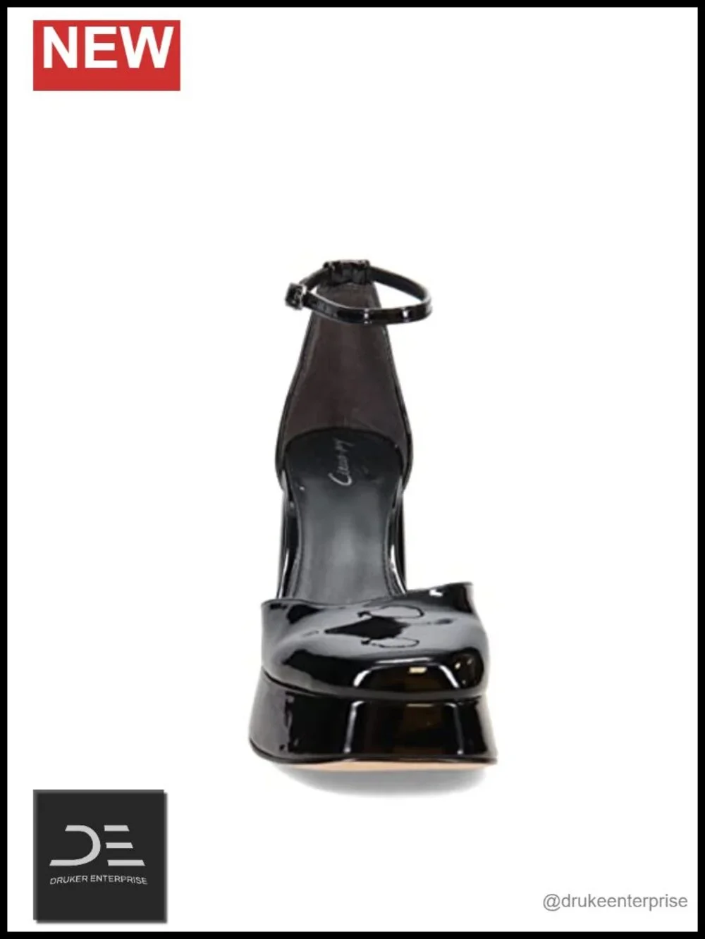 Classic Platform Heels with Adjustable Ankle Strap